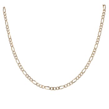 9ct Yellow Gold Figaro Chain 20"