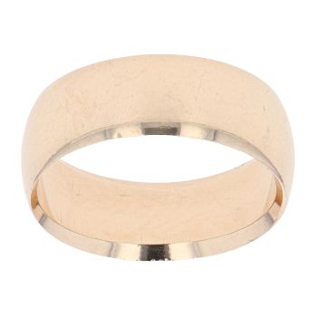 9ct Yellow Gold Wedding Band 7mm