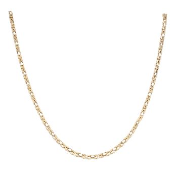 9ct Yellow Gold Byzantine Chain 28"