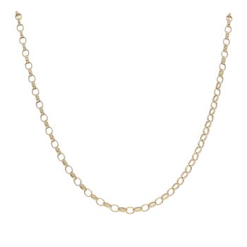 9ct Yellow Gold Belcher Chain 20"