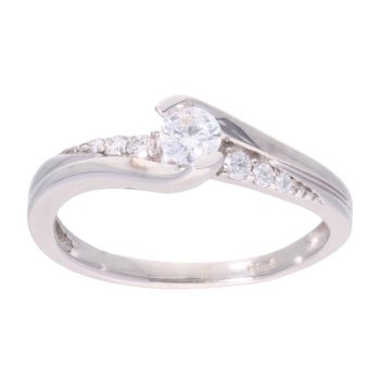 9ct White Gold 0.25ct Diamond Solitaire Ring