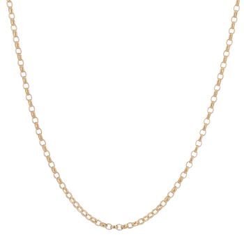 9ct Yellow Gold Belcher Chain 20"