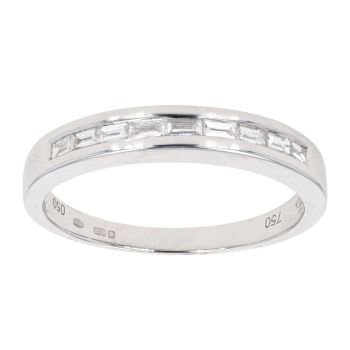 18ct White Gold 0.50ct Diamond Eternity Ring