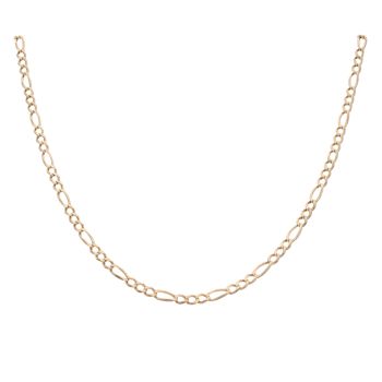9ct Yellow Gold Figaro Chain 26"