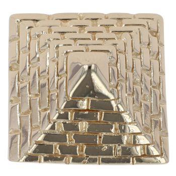 9ct Yellow Gold Pyramid Ring