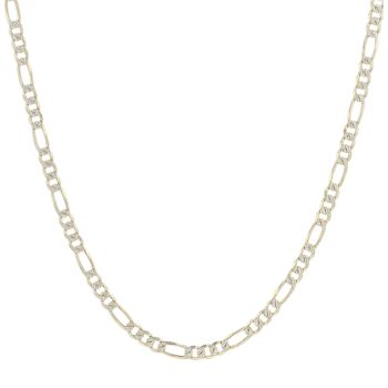 9ct Yellow Gold Figaro Chain 18"