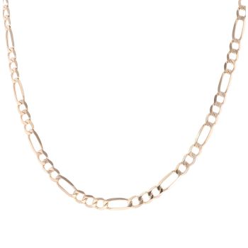 9ct Yellow Gold Figaro Chain 30"