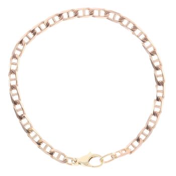 9ct Yellow Gold Anchor Bracelet 7"