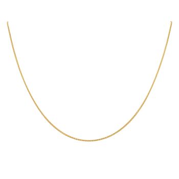 22ct Yellow Gold Spiga Chain 16"