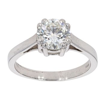 18ct White Gold 1.50ct Diamond Solitaire Ring