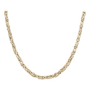 14ct Yellow Gold Byzantine Chain 24"