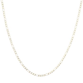 9ct Yellow Gold Figaro Chain 20"