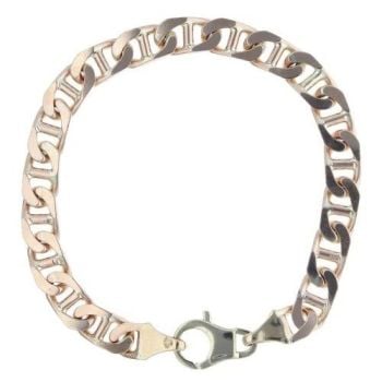 9ct Yellow Gold Anchor Bracelet 8.5"