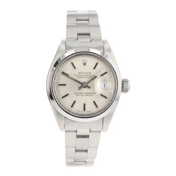 Rolex Custom Oyster Perpetual Date Pre Owned Watch Ref 6916