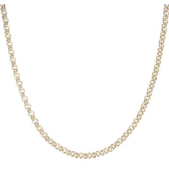 9ct Yellow Gold Belcher Chain 18"