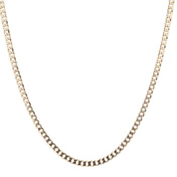 9ct Yellow Gold Curb Chain 30"