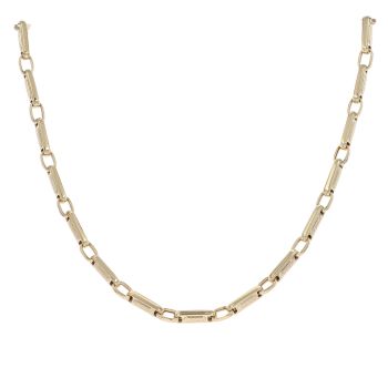 14ct Yellow Gold Fancy Chain 24"