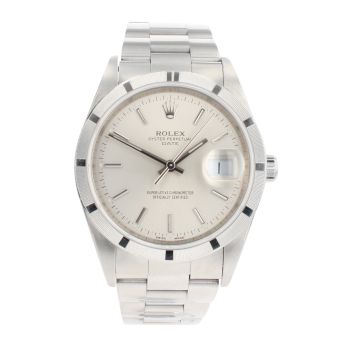Rolex Oyster Perpetual Date Pre Owned Watch Ref 15210