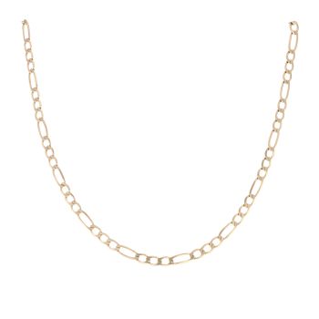 9ct Yellow Gold Figaro Chain 20"