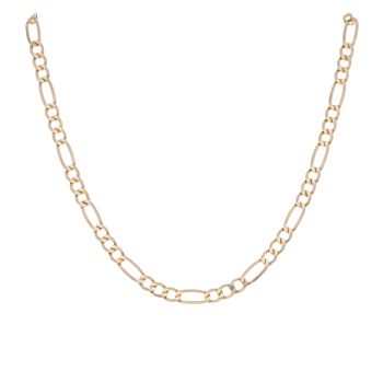 9ct Yellow Gold Figaro Chain 16"