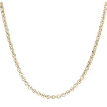 9ct Yellow Gold Belcher Chain 22"