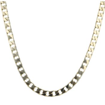 9ct Yellow Gold Curb Chain 20"