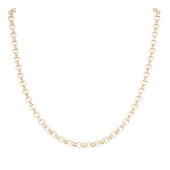 9ct Yellow Gold Belcher Chain 20"