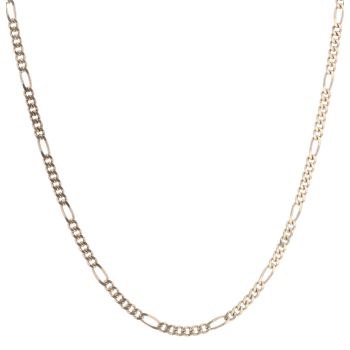9ct Yellow Gold Figaro Chain 28"