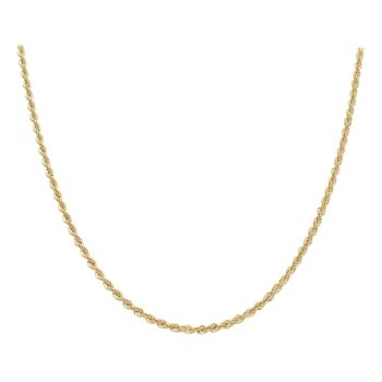 9ct Yellow Gold Rope Chain 20"