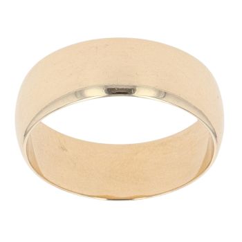 18ct Yellow Gold Wedding Ring 6.3mm