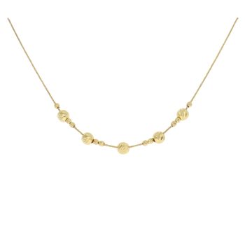 9ct Yellow Gold Fancy Chain 18"