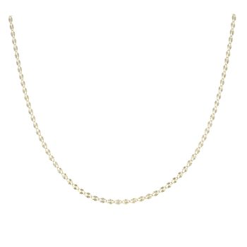 9ct Yellow Gold Starburst Chain 18"