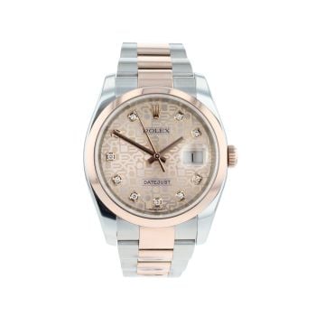 Rolex Datejust Pre Owned Watch Ref 116201