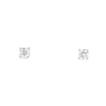 18ct White Gold 0.30ct Diamond Stud Earrings