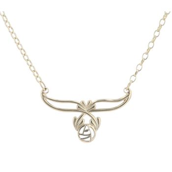 9ct Yellow Gold Rennie Mac Pendant and Chain 16"