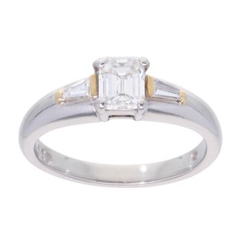 Platinum 1.00ct Diamond Solitaire Ring