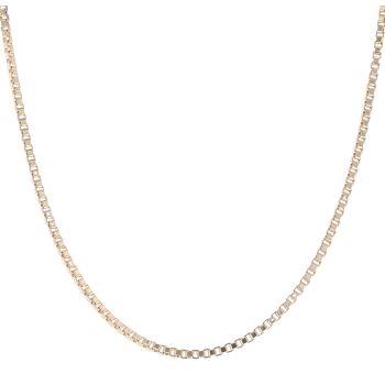 9ct Yellow Gold Box Chain 20"