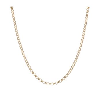 9ct Yellow Gold Belcher Chain 20"