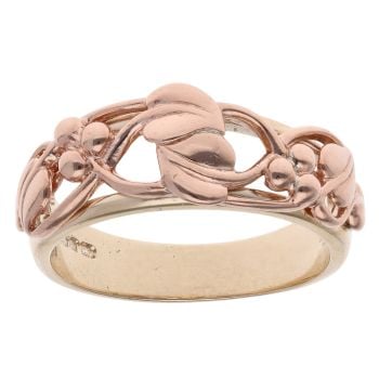 9ct Yellow and Rose Gold Clogau Vine Of Life Ring