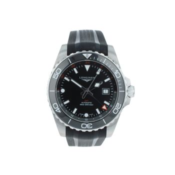 Longines Hydro Conquest GMT Pre Owned Watch Ref L3.890.4