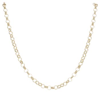 9ct Yellow Gold Belcher Chain 20"
