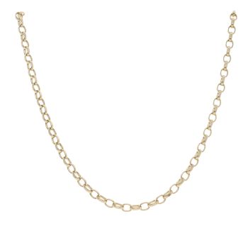 9ct Yellow Gold Belcher Chain 20"