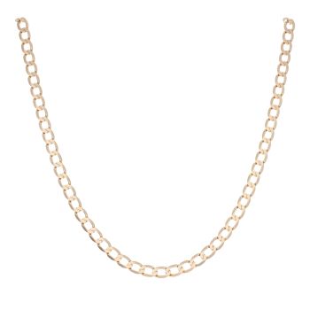 9ct Yellow Gold Curb Chain 20"