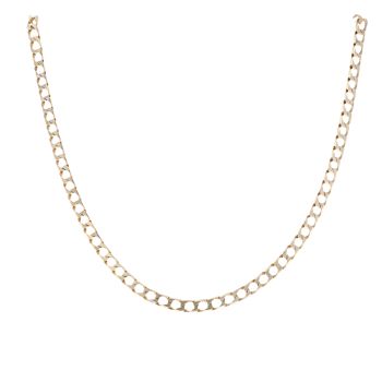 9ct Yellow Gold Curb Chain 28"