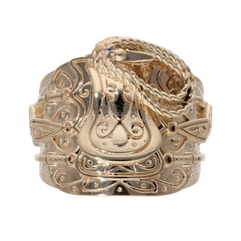 9ct Yellow Gold Saddle Ring