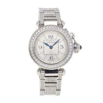 Cartier Custom Pasha Pre Owned Watch Ref 2973