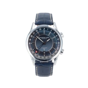 Raymond Weil Freelancer GMT Pre Owned Watch Ref 2761