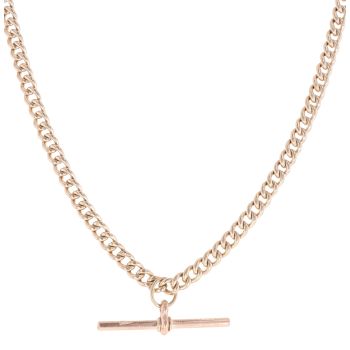 9ct Yellow Gold Albert Chain 16"