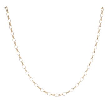 9ct Yellow Gold Belcher Chain 22"
