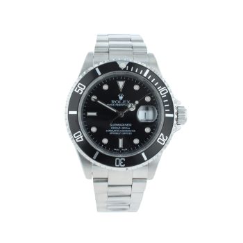 Rolex Submariner Pre Owned Watch Ref 16610
